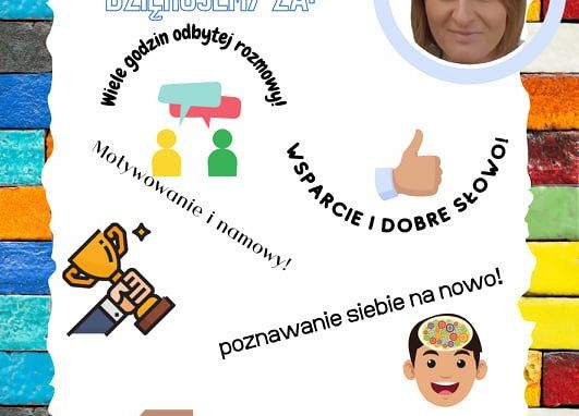 Dyplom z fotografią i życzeniami dla nauczyciela