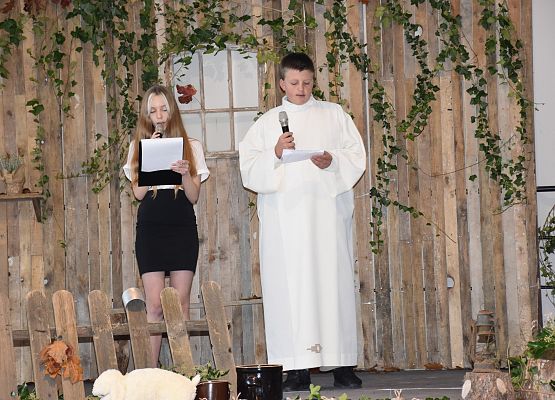 Uczeń cytuje słowa Jana Pawła II