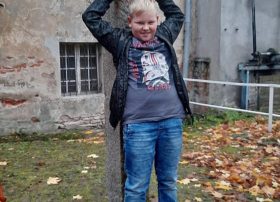 Uczniowie klasy V na wycieczce w Lęborku