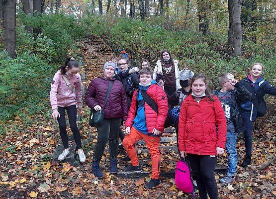 Uczniowie klasy V na wycieczce w Lęborku