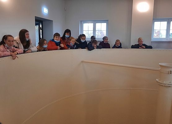 Uczniowie klasy V na wycieczce w Lęborku