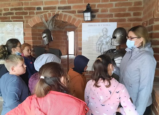 Uczniowie klasy V na wycieczce w Lęborku