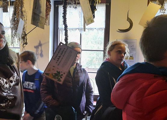 Uczniowie klasy V na wycieczce w Lęborku