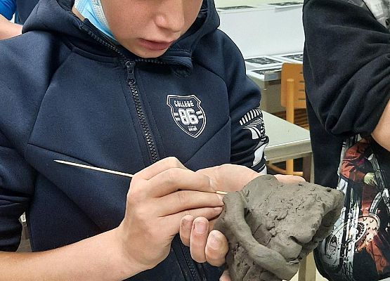 Uczniowie klasy V na wycieczce w Lęborku