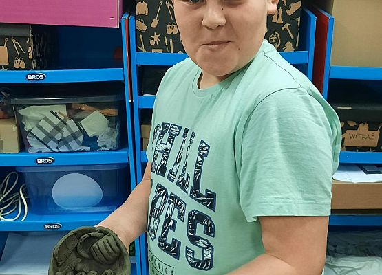 Uczniowie klasy V na wycieczce w Lęborku