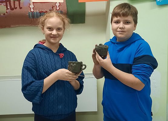 Uczniowie klasy V na wycieczce w Lęborku