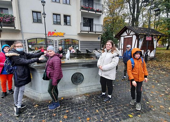Uczniowie klasy V na wycieczce w Lęborku