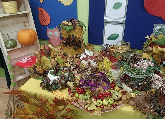 Prace konkursowe jesienne kapelusze