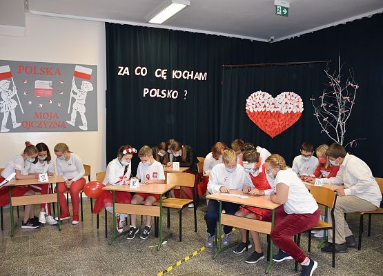 Przedstawiciele klas podczas konkurencji