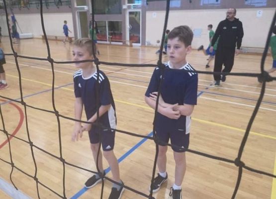 Nasi zawodnicy podczas Ogólnopolskiego Turnieju Piłki Siatkowej o Puchar Małgorzaty Glinki w Wałczu