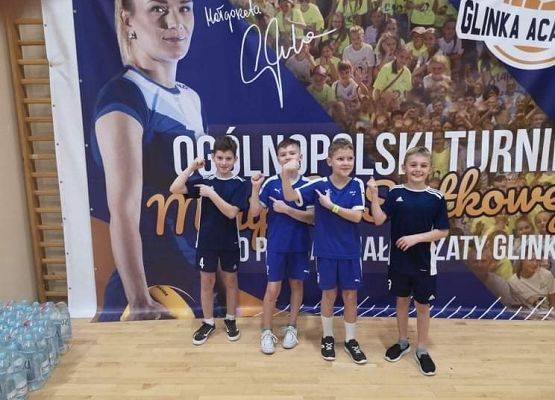 Nasi zawodnicy podczas Ogólnopolskiego Turnieju Piłki Siatkowej o Puchar Małgorzaty Glinki w Wałczu