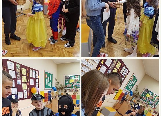 Uczniowie losują wróżby