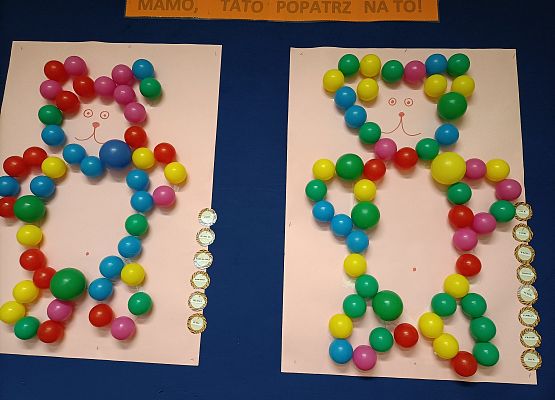 Prace zespołowe przedszkolaków