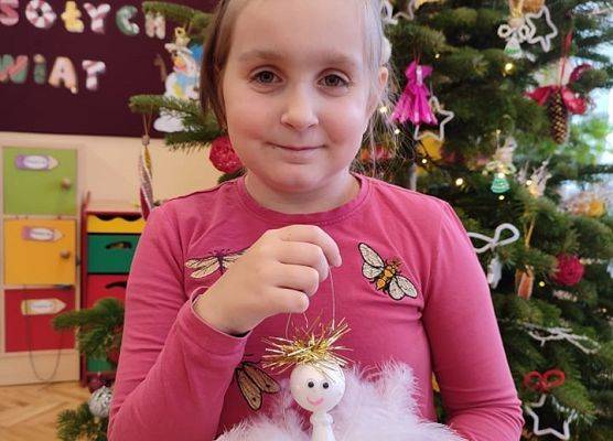 Grafika 7: Klasa II - przygotowania do akcji "Anioły dla Hospicjum"