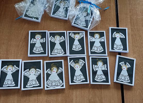 Prace wykonane przez uczniów klasy pierwszej