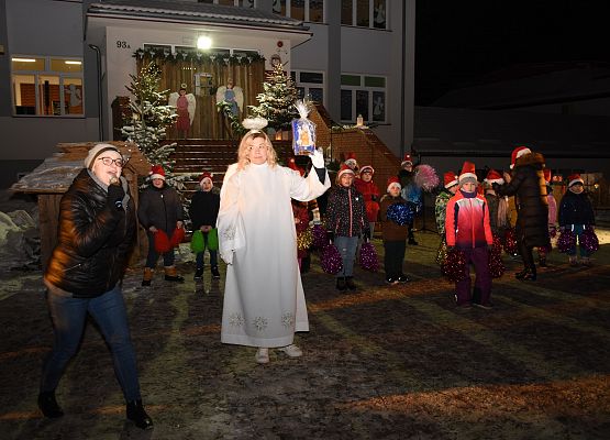 Uczestnicy kiermaszu