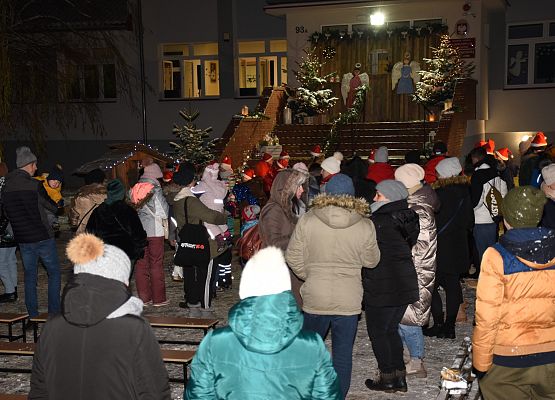 Uczestnicy kiermaszu