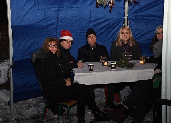 Uczestnicy kiermaszu