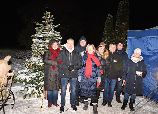 Uczestnicy kiermaszu