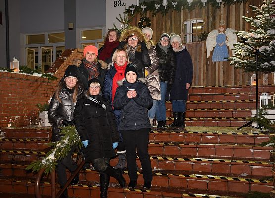 Uczestnicy kiermaszu