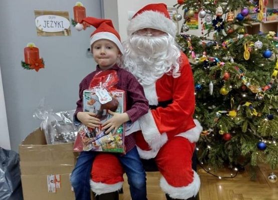 Chłopiec z Mikołajem