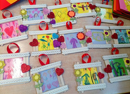 upominki dla babć i dziadków wykonane przez dzieci