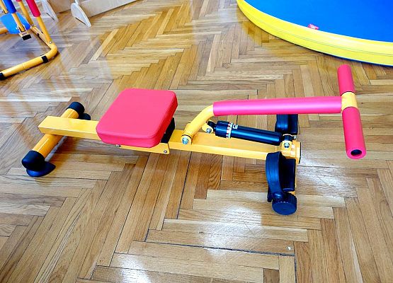 Na zdjęciu wioślarz.