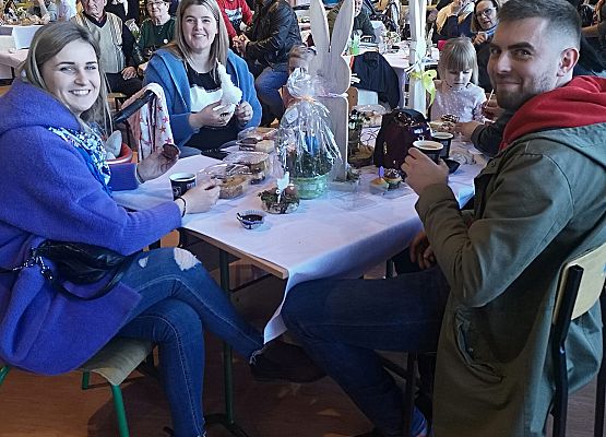 Uczestnicy kiermaszu