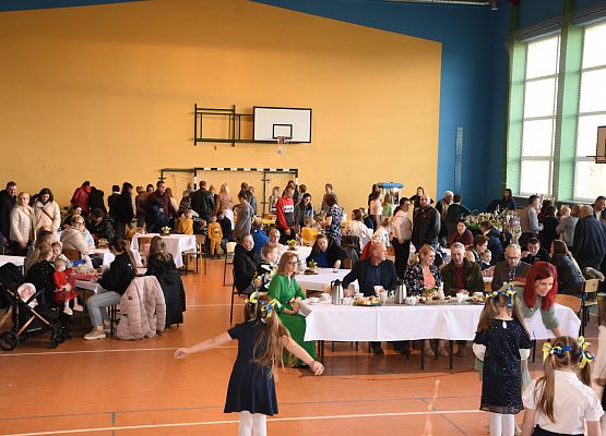 Uczestnicy kiermaszu