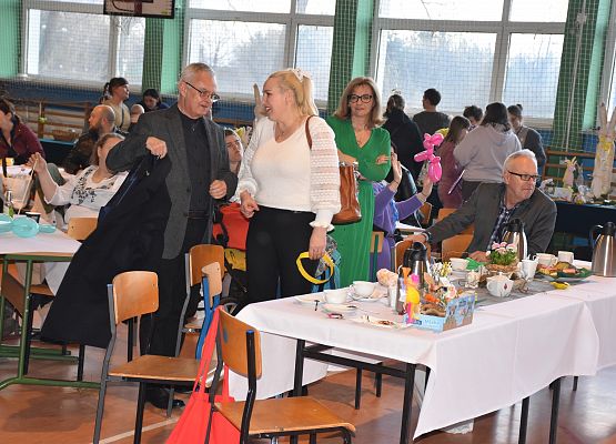 Uczestnicy kiermaszu