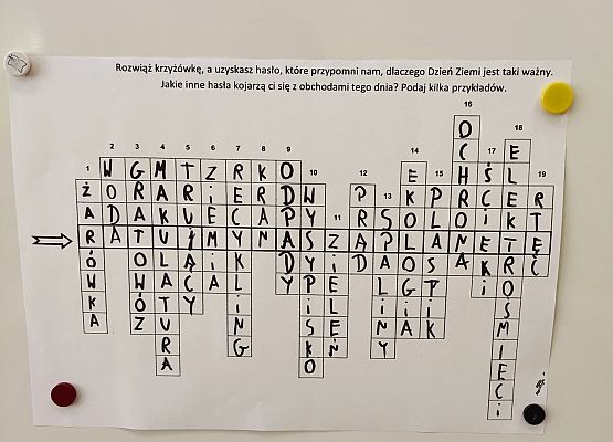 Rozwiązana krzyżówka