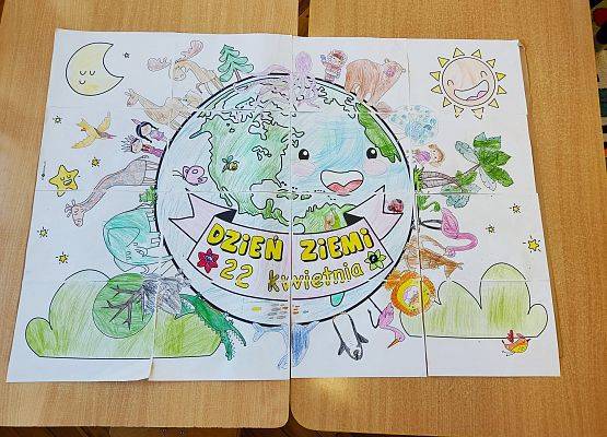 Plakat na Dzień Ziemi