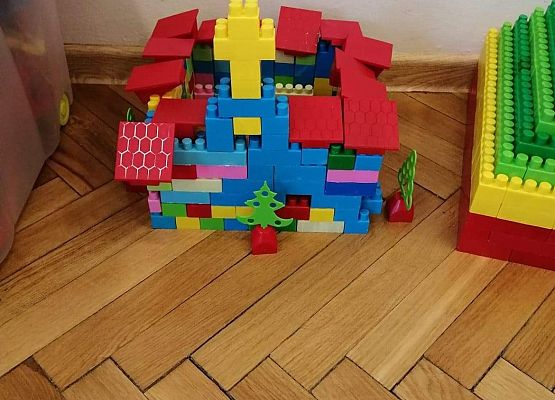 Kościół z klocków