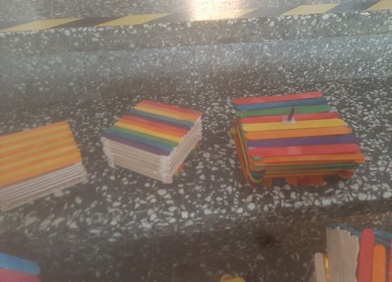 Grafika 4: Technika - prace uczniów klasy 5