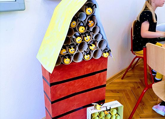 Wykonany przez dzieci ul