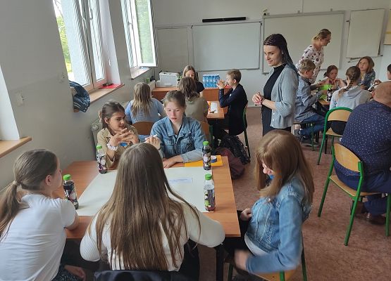 Uczestnicy spotkania podczas pracy w grupach