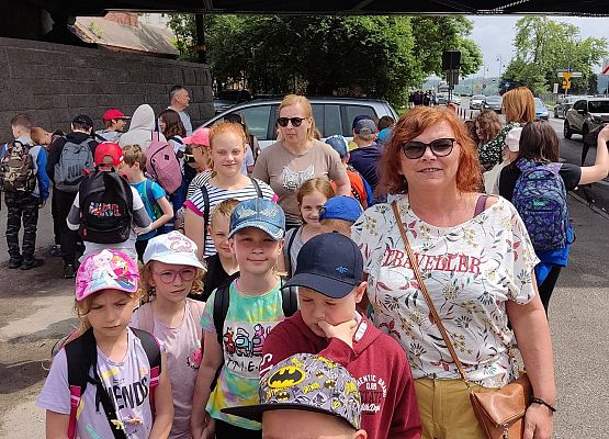 Uczestnicy wycieczki w Toruniu