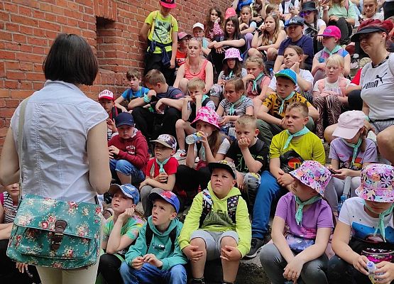 Uczestnicy wycieczki w Toruniu