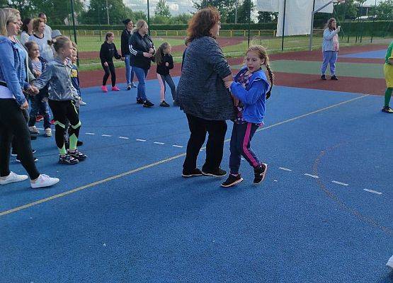 Mama i córka podczas konkurencji