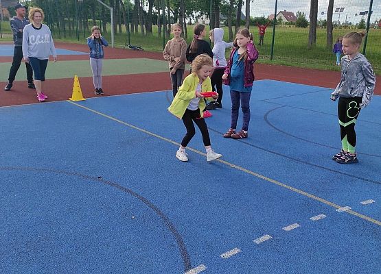 Uczniowie podczas konkurencji