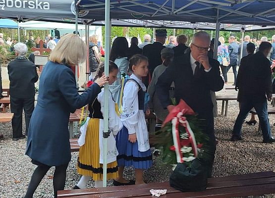 Delegacja Zespołu Szkół im. Jana Pawła II w Łebieniu