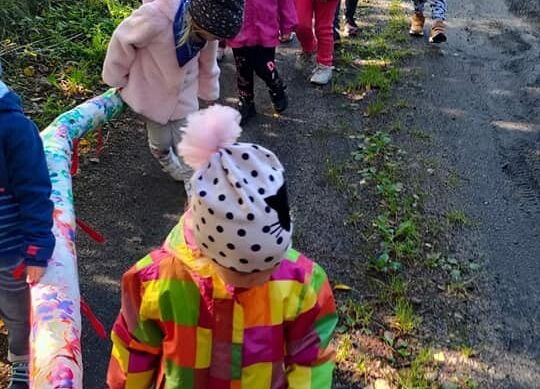 Grafika 6: Grupa "Słoneczka" przywitała jesień.