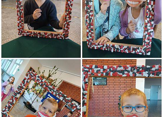 Kolaż uśmiechnięty dzieci