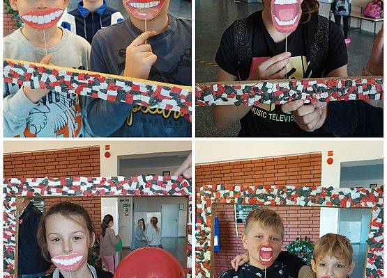 Kolaż uśmiechnięty dzieci