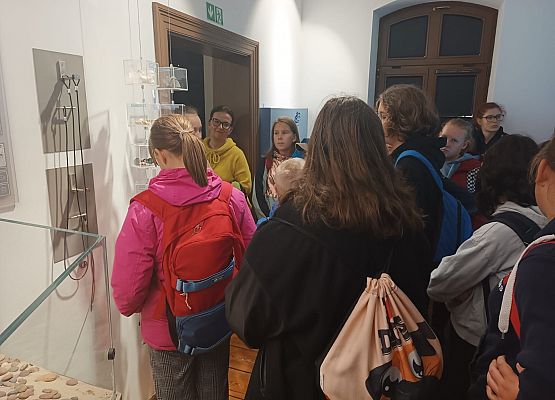 Uczniowie podczas zajęć w Czołpinie