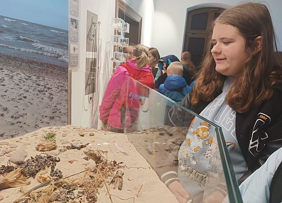 Uczniowie podczas zajęć w Czołpinie