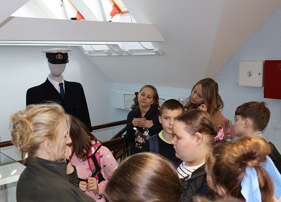 Uczniowie podczas zajęć w Czołpinie