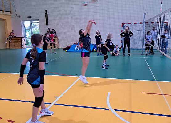 Zawodniczki podczas meczu