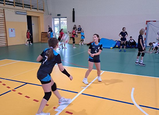 Zawodniczki podczas meczu