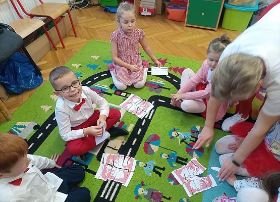 Dzieci wykonują zadania